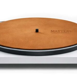 couvre plateau vinyle en cuir haute qualité